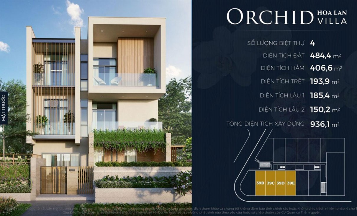 Thiết kế biệt thự Orchid Villa