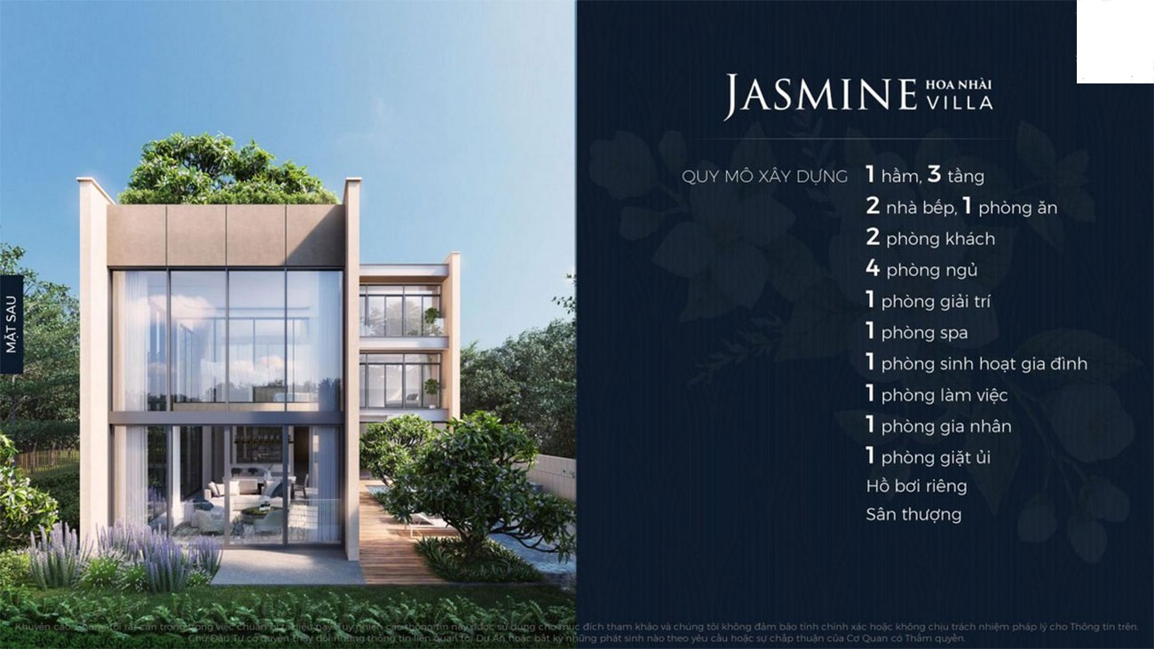 Thiết kế biệt thự Jasmine Villa