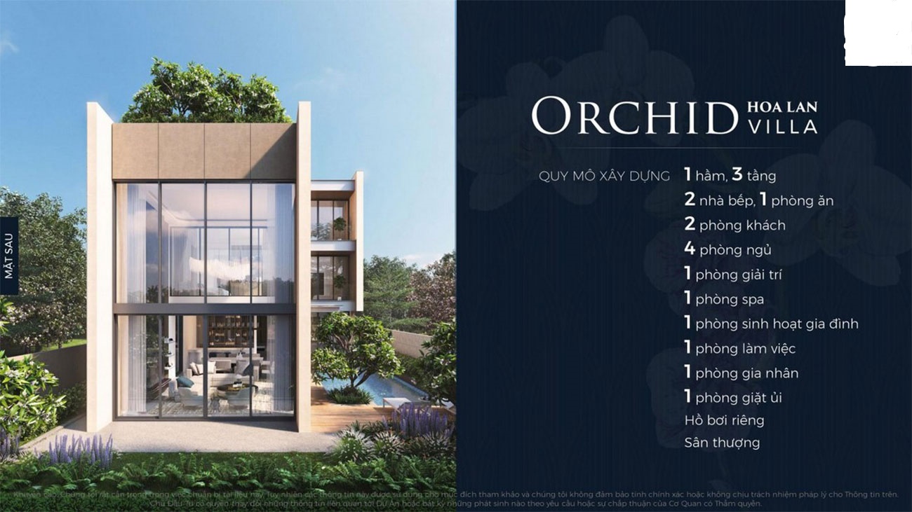 Thiết kế biệt thự Orchid Villa