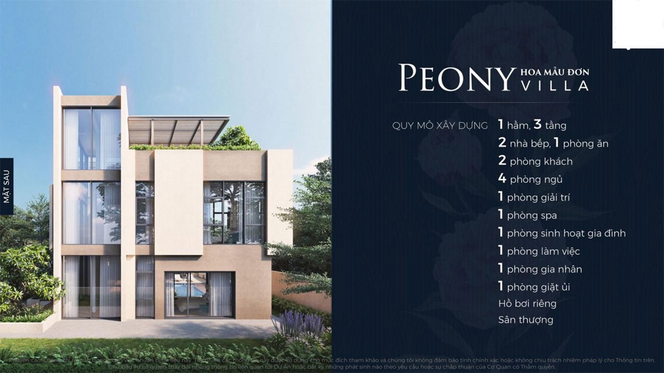 Thiết kế biệt thự Peony Villa