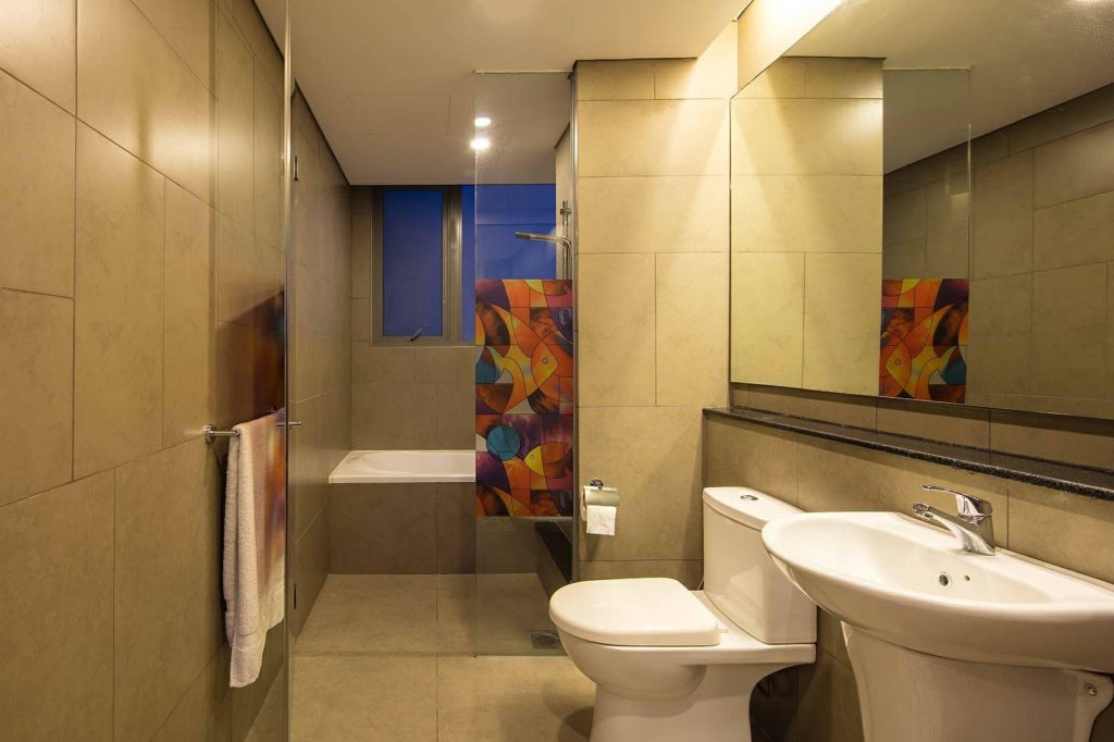 Nhà thiết kế 3 phòng ngủ, 3 WC 148m2 - Phòng tắm