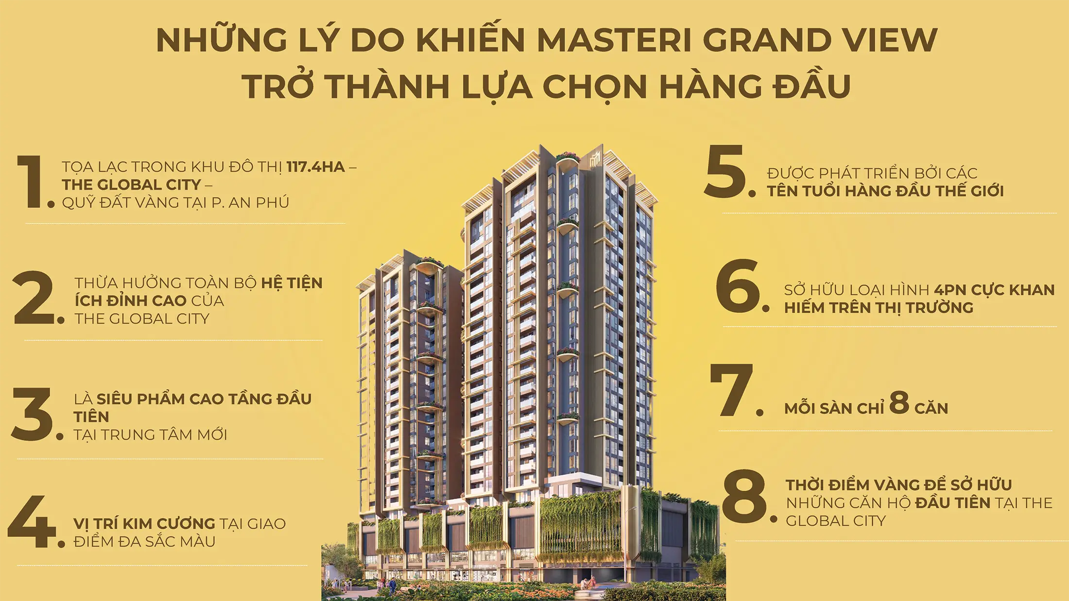 Những lý do khiển Masteri Grand View trở thành lựa chọn hàng đầu hiện nay