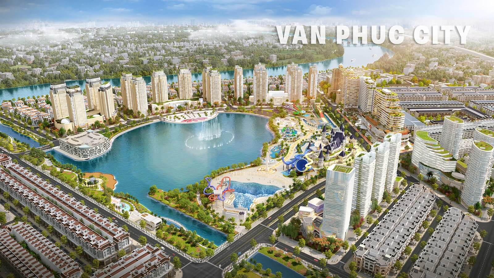 Vạn Phúc City - Khu đô thị Vạn Phúc.